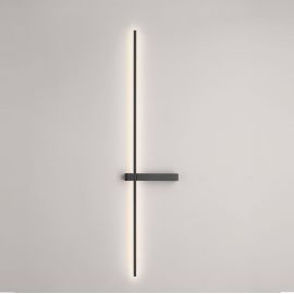 Aplice, corpuri de iluminat pentru pereti - Aplica ambientala LED CCT DANESSA negru 103cm