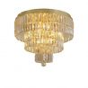 Lustra aplicata cristal Empire 6L, baie IP44