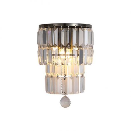 Iluminat pentru baie - Aplica de perete cristal Empire 2L, baie IP44