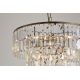 Candelabre, Lustre - Lustra metal alama antic, cristal transparent Empire 5L