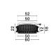 Lustre aplicate - Lustra aplicata LED crom, cristale sticla CELYSIA 60cm