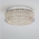 Lustre aplicate - Lustra aplicata LED crom, cristale sticla CELYSIA 60cm