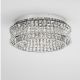 Lustre aplicate - Lustra aplicata LED crom, cristale sticla CELYSIA 60cm