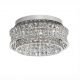 Lustre aplicate - Lustra aplicata LED crom, cristale sticla CELYSIA 50cm
