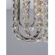 Lustre aplicate - Lustra aplicata LED crom, cristale sticla CELYSIA 50cm
