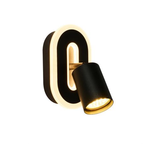 Aplice cu Spot - Aplica de perete cu spot metal negru San Diego