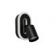 Aplice cu Spot - Aplica de perete cu spot metal negru San Diego