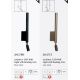 Aplice, corpuri de iluminat pentru pereti - Aplica de perete cu reader LED Architect negru