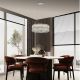 Pendule, Lustre suspendate - Lustra suspendata LED crom, cristale sticla NUVIA 60cm
