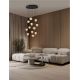 Pendule, Lustre suspendate - Lustra cu 12 pendule LED ALICIA