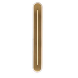 Aplica LED de perete baie metal alama satin IP44 Couper L-59cm