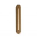 Aplica LED de perete baie metal alama satin IP44 Couper L-42cm