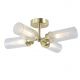 Plafoniera baie metal alama satin IP44 Imperial 4L