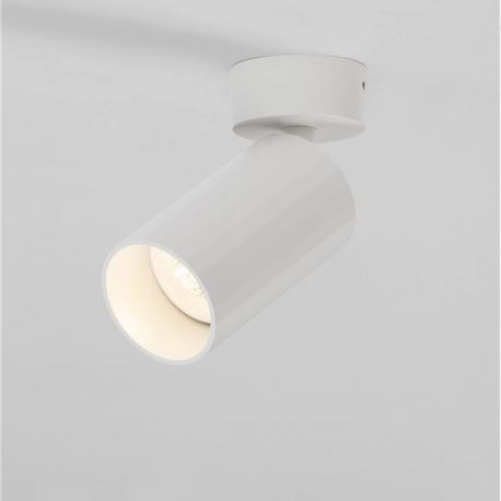 Plafoniere cu spoturi, Spoturi aplicate - Spot aplicat design tehnic ZELOS alb