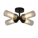 Plafoniera baie metal negru IP44 Imperial 4L