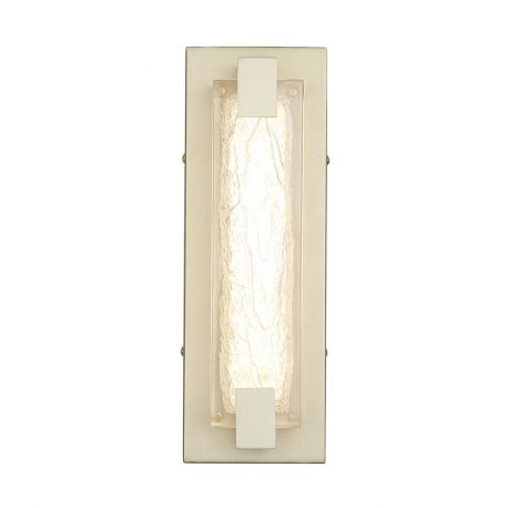Iluminat pentru baie - Aplica LED de perete baie metal auriu Anchor
