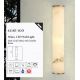 Iluminat pentru baie - Aplica LED de perete baie metal aurie Wales