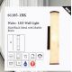 Iluminat pentru baie - Aplica LED de perete baie metal negru Wales