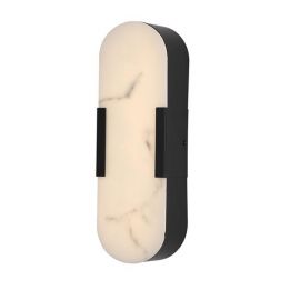 Aplica LED de perete baie rasina marmura Opaline L-35cm