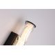 Iluminat pentru baie - Aplica LED de perete baie metal negru Wales