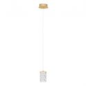 Pendul auriu suspendat LED PHOS 