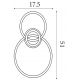 Plafoniere - Plafoniera LED design circular Triple