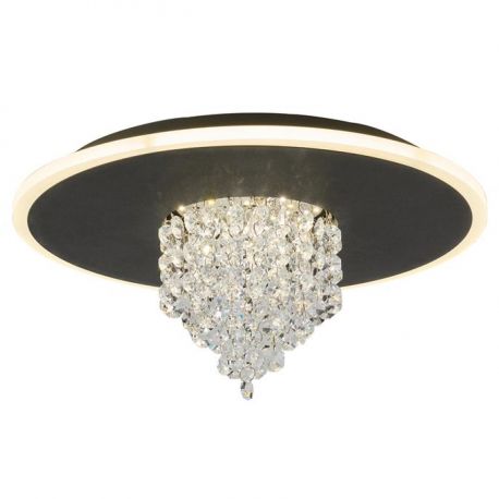 Plafoniere - Plafoniera LED design elegant Deluge negru
