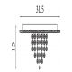 Plafoniere - Plafoniera LED design elegant Deluge negru