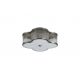 Plafoniere - Plafoniera metal alama antique, sticla Lotus 3L