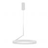 Lustra circulara aluminiu alb LED CCT ADALIZ 60cm
