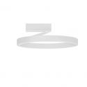 Plafoniera circulara aluminiu alb LED CCT ADALIZ 50cm