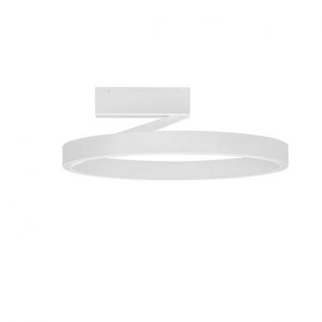 Plafoniere - Plafoniera circulara aluminiu alb LED CCT ADALIZ 50cm