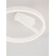 Plafoniere - Plafoniera circulara aluminiu alb LED CCT ADALIZ 50cm