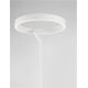 Lampadare - Lampadar circular aluminiu alb LED ADALIZ