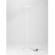 Lampadare - Lampadar circular aluminiu alb LED ADALIZ