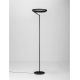 Lampadare - Lampadar circular aluminiu negru LED ADALIZ
