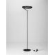 Lampadare - Lampadar circular aluminiu negru LED ADALIZ