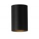 Aplica iluminat ambiental metal negru Cyls