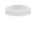 Plafoniera circulara aluminiu alb LED CCT LUMIA 45cm