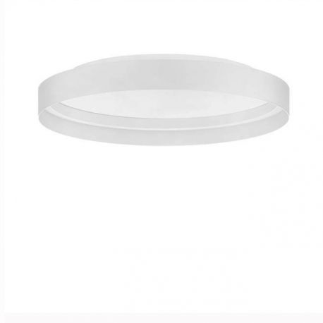 Plafoniere - Plafoniera circulara aluminiu alb LED CCT LUMIA 60cm