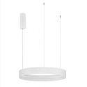 Lustra circulara aluminiu alb LED CCT LUMIA 60cm
