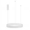 Lustra circulara aluminiu alb LED CCT LUMIA 60cm