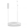 Lustra circulara aluminiu alb LED CCT LUMIA 50cm