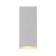 Aplica iluminat ambiental metal alba Don Square 2