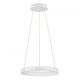 Lustra circulara aluminiu alb LED CCT OVIA 45cm