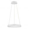 Lustra circulara aluminiu alb LED CCT OVIA 45cm