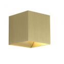 Aplica iluminat ambiental metal auriu Newton Square
