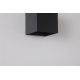 Aplice, corpuri de iluminat pentru pereti - Aplica iluminat ambiental metal negru Newton Square