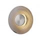 Aplice, corpuri de iluminat pentru pereti - Aplica LED metal nickel satin sticla gri Cleo