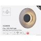 Aplice, corpuri de iluminat pentru pereti - Aplica LED metal negru mat sticla fumurie Cleo